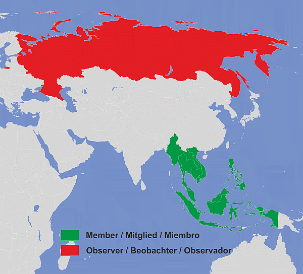 ASEAN map