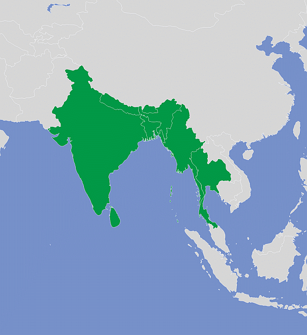 BIMSTEC map