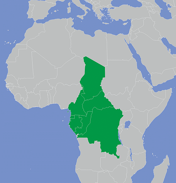 CEMAC map