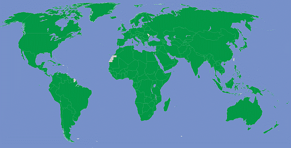 CTBTO map