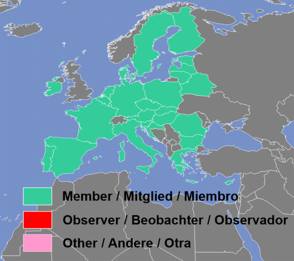 ECA map