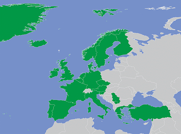 ECMWF map