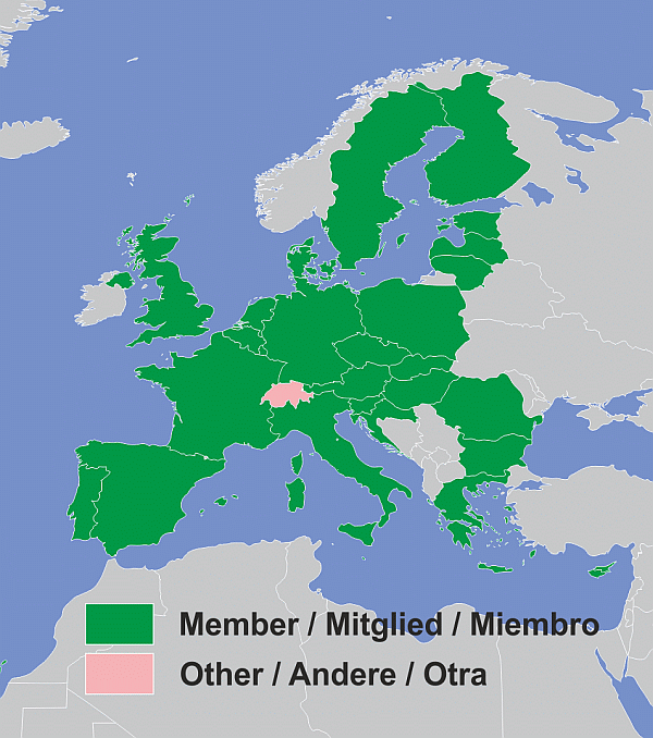 EURATOM map