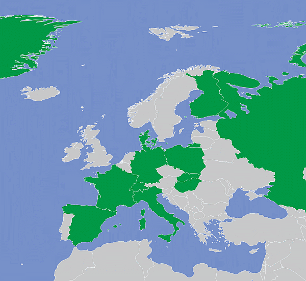 EUROXFEL map