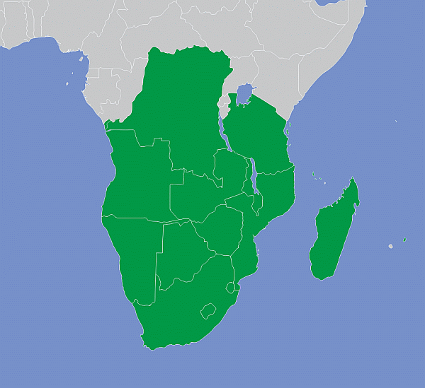 SADC map