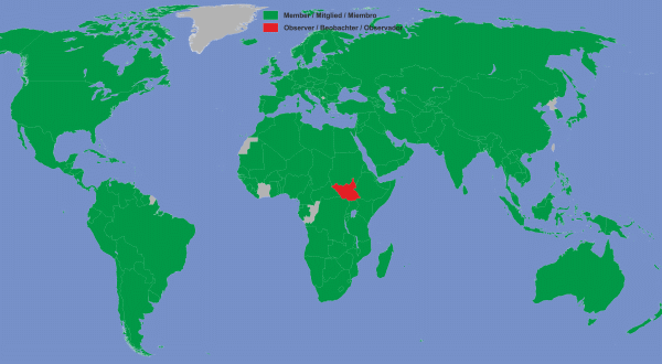 UNCTAD map