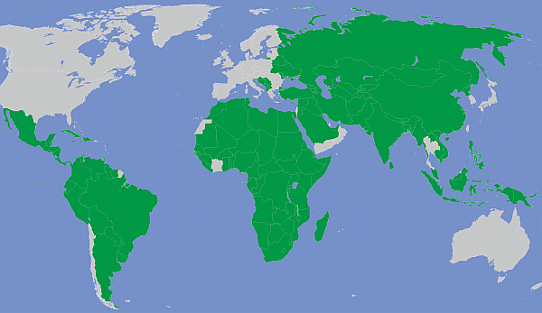 UNDP map
