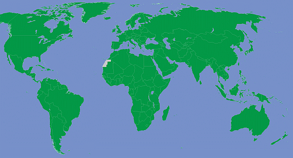 WMO map