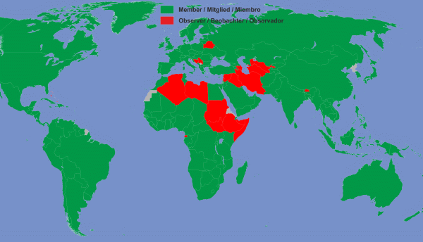 WTO map