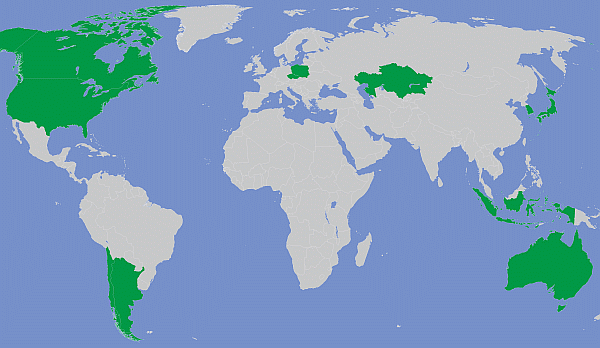 KEDO map